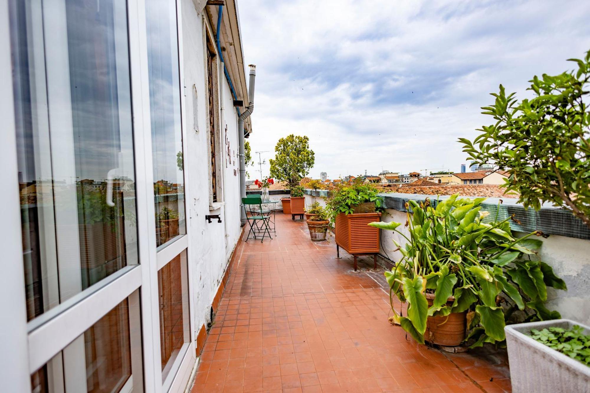 Corso Italia Attic In Milan By 101Flats Leilighet Eksteriør bilde